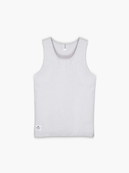 Strike Mvmnt League Tank Chalk White Jersey Mesh
