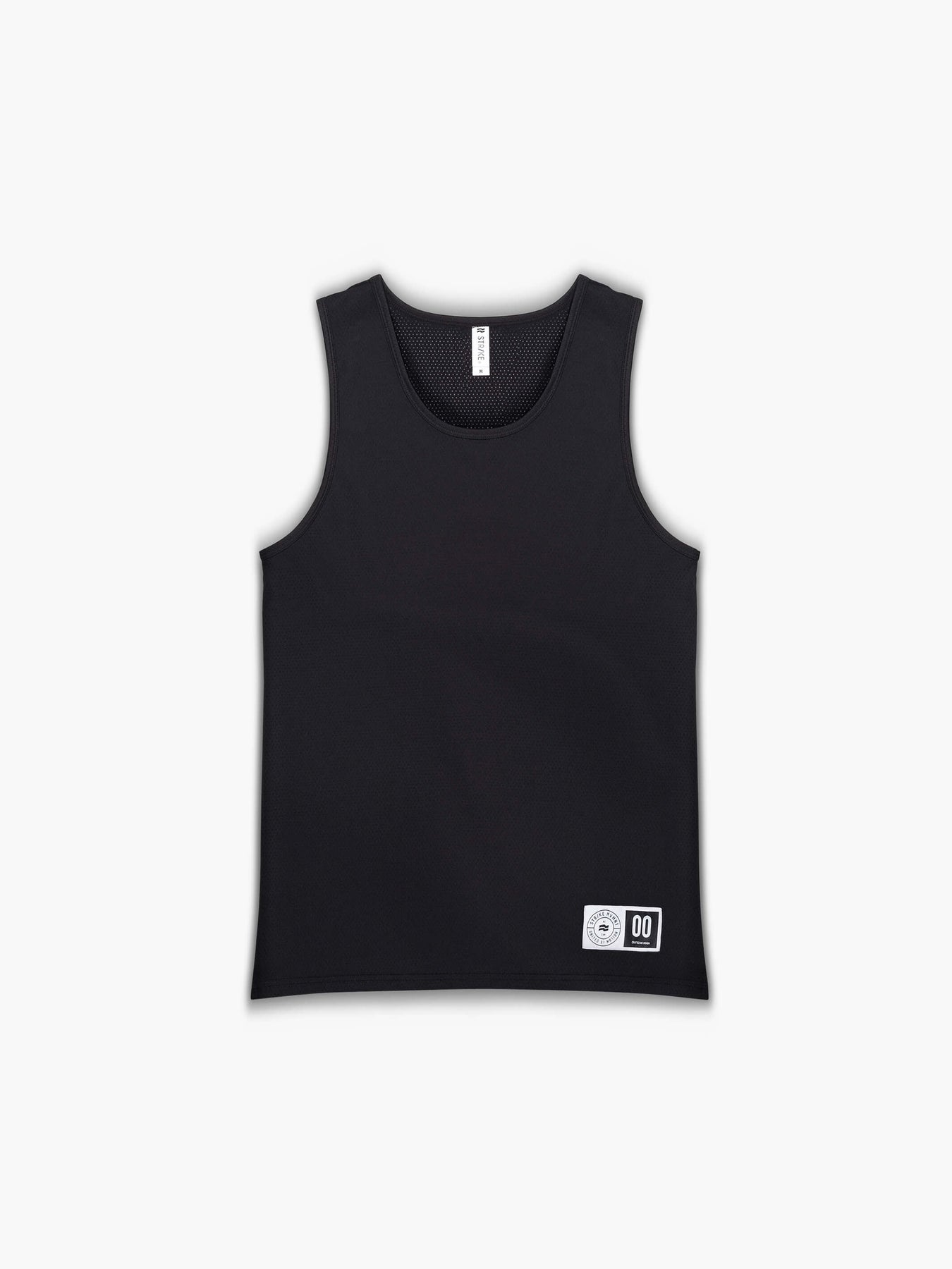 Strike Mvmnt Session Tank Phantom Black Chill Mesh