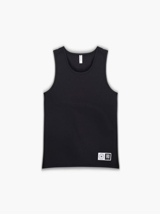 Strike Mvmnt Session Tank Phantom Black Chill Mesh