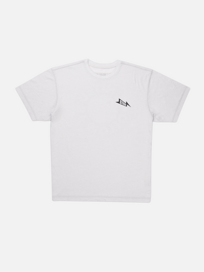 Strike Mvmnt Timeless Tee - Bolts Chalk White